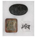 Civil War U.S. & New York Infantry Insignia Group
