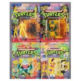 (4) TMNT Action Figures MOC