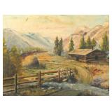 EMIL NEU Landscape Painting