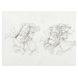 RAY DIRGO Flintstones Production Drawing Signed