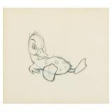 Disney Production Drawing The Ugly Duckling