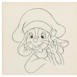 Bluth Production Drawing Fievel An American Tail