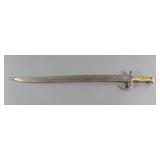 French Yataghan Bayonet & Scabbard