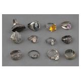 (12) Sterling Rings