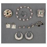 Group of Sterling Jewelry