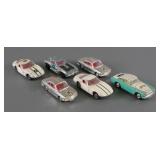 (6) Vintage Corgi Diecast Cars