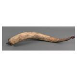 Confederate States Replica Carved Powder Horn
