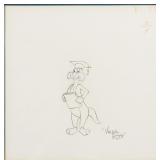 Original Production Drawing Sylvester Virgil Ross
