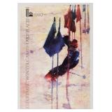 Lake Placid Ice Slalom 1980 Olympics Poster