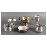 (6) Sterling Silver Cups Bowls