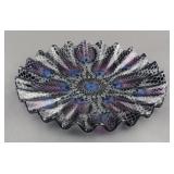 Vintage Sydenstricker Fused Art Glass Server
