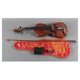 Antique Alessandro Gagliano Violin with Bow