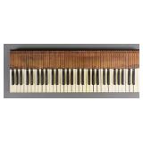 Antique Pump Organ Keyboard Wall Art