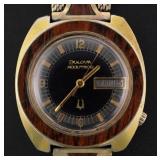 Bulova Accutron Cushion Woody Watch