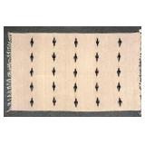 Mexican Zapotec Serape Indian Sonora Blanket Rug