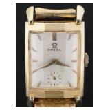 Omega 14K GF Wristwatch 17J Cal. 302