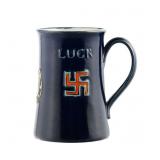 Rare Royal Doulton Swastika Good Luck Mug