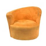 [VLADIMIR KAGAN] Ultrasuede Nautilus Chair