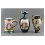 (3) Royal Vienna Pieces Angelica Kauffmann