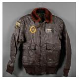 Vietnam USN Military Pilots Leather G-1 Jacket
