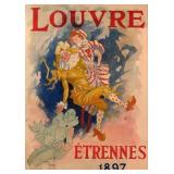 JULES CHERET, Grands Magasins du Louvre Poster