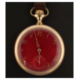 Omega Old Dutch Advertising 15J Pocket Watch