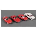 (4) Vintage Mercury Model Cars