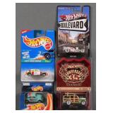 (4) Hot Wheels Diecast Cars MOC 90s 00s