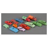 (12) Vintage MidgeToy Diecast Cars
