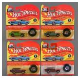(4) Vtg Hot Wheels California Custom Replicas MOC