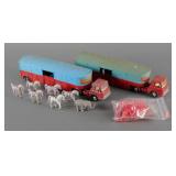 (2) Corgi Chipperfields Circus Horse Trailers