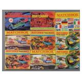 (9) Vintage Matchbox Collectors Catalogs 1960s-70s