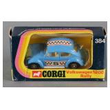 Vintage Corgi Volkswagen 1200 Rally Car #384
