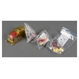 (4) Kinder Egg Ferrero Trike Chopper Motorcycles