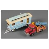 Vtg Corgi Berliet Great Marvo and Corgi Caravan