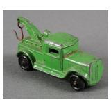 Vtg Slush Barclay Tow Truck 1920s Metal Wheels