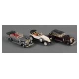 (3) Vintage RIO Model Cars