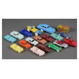 (18) VIntage Plastic Model Cars and Trucks