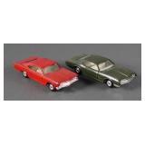 (2) Vtg Gamda Koor Sabra Israel Diecast Cars