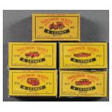 5 Lesney Matchbox Regular Wheels with C-Boxes