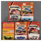 (5) Matchbox Diecast Vehicles 1/64 MOC