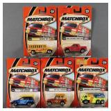 (5) 2000 Matchbox Vehicles MOC 1/64