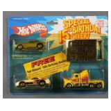 Vintage Hot Wheels Special 15th Birthday Offer MOC