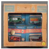 Vintage Budgie 4 Diecast Car Set MOC