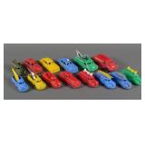 (15) Vintage Plastic Model Cars Trucks Thomas