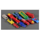 (12) Vintage Plastic Toy Model Cars