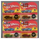 (4) Hot Wheels California Custom Mini Replicas MOC