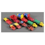 (13) Vintage Plastic Toy Model Cars Ideal Thomas