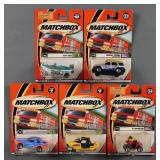 (5) 2000 Matchbox Vehicles MOC 1/64
