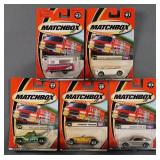 (5) 2000 Matchbox Vehicles MOC 1/64